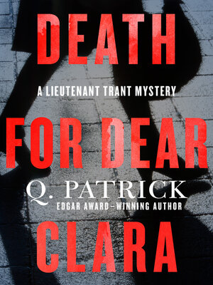 cover image of Death for Dear Clara
